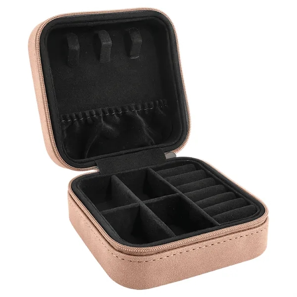 4" x 4" x 2" Leatherette Travel Jewelry Box... from ASI 74601 Calico
