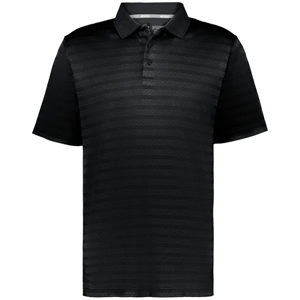 Sideline striped polo with 3 button placket.... from ASI 37461 Augusta Sportswear