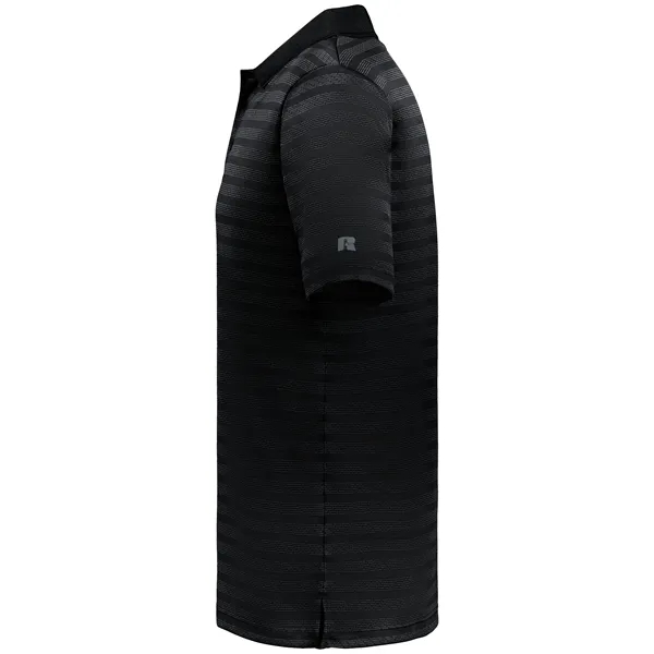 Sideline striped polo with 3 button placket.... from ASI 37461 Augusta Sportswear