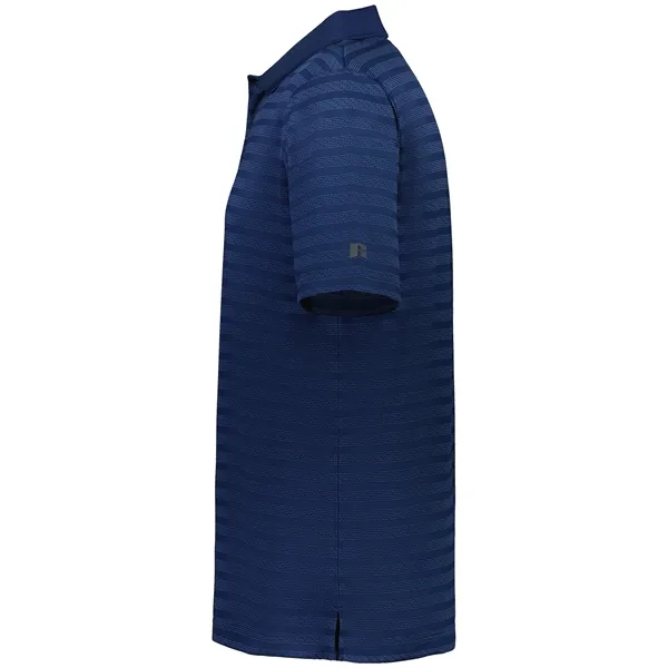 Sideline striped polo with 3 button placket.... from ASI 37461 Augusta Sportswear