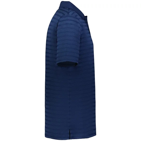 Sideline striped polo with 3 button placket.... from ASI 37461 Augusta Sportswear