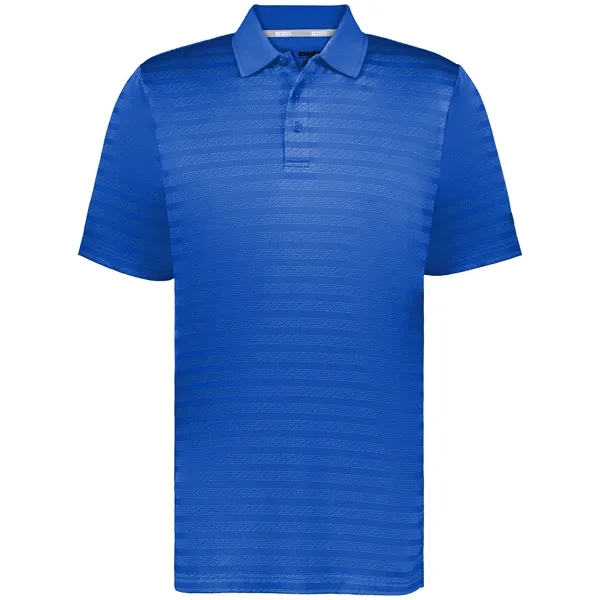 Sideline striped polo with 3 button placket.... from ASI 37461 Augusta Sportswear