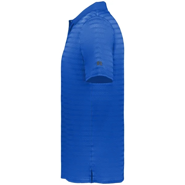 Sideline striped polo with 3 button placket.... from ASI 37461 Augusta Sportswear