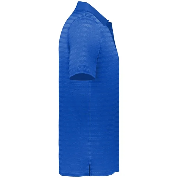 Sideline striped polo with 3 button placket.... from ASI 37461 Augusta Sportswear