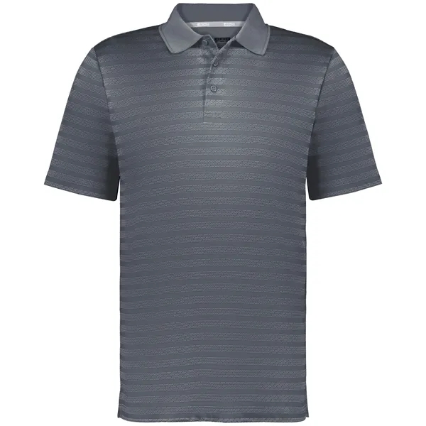 Sideline striped polo with 3 button placket.... from ASI 37461 Augusta Sportswear