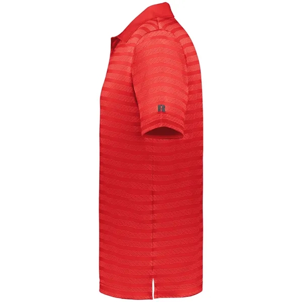 Sideline striped polo with 3 button placket.... from ASI 37461 Augusta Sportswear