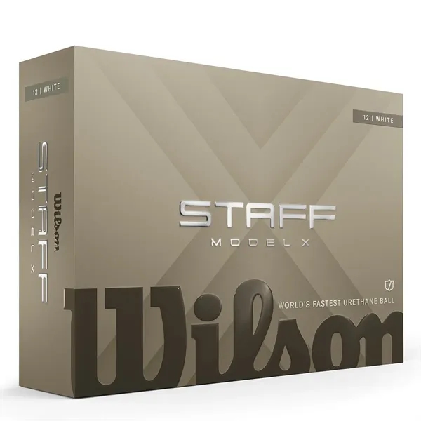Wilson Staff Model X golf ball; Box contains 12 white balls... from ASI 38120 Ball Pro / Diversified Quality Kitchenware