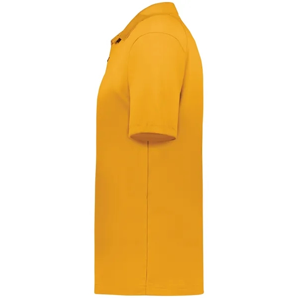 Adult polo with three button placket, Solid knit collar, Taped back... from ASI 37461 Augusta Sportswear