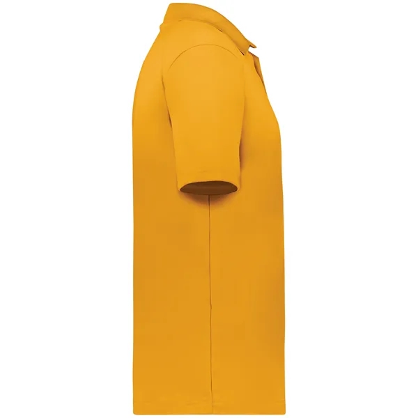 Adult polo with three button placket, Solid knit collar, Taped back... from ASI 37461 Augusta Sportswear