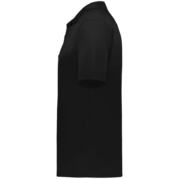 Adult polo with three button placket, Solid knit collar, Taped back... from ASI 37461 Augusta Sportswear