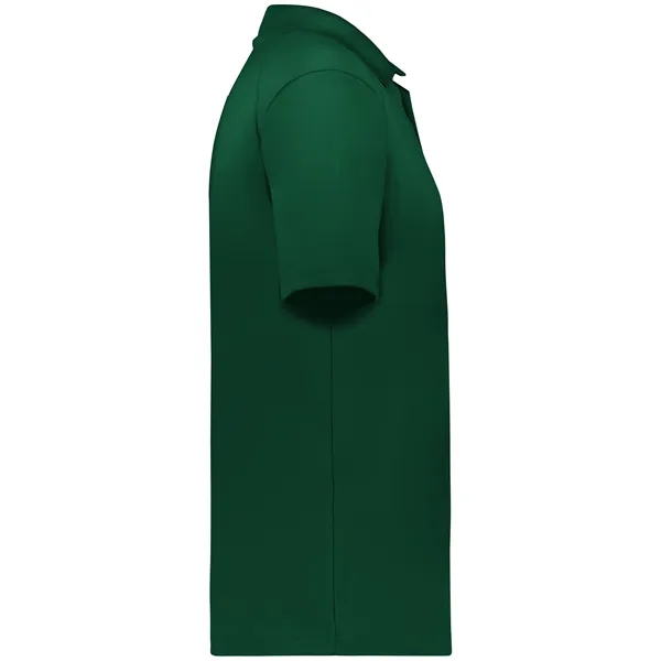 Adult polo with three button placket, Solid knit collar, Taped back... from ASI 37461 Augusta Sportswear