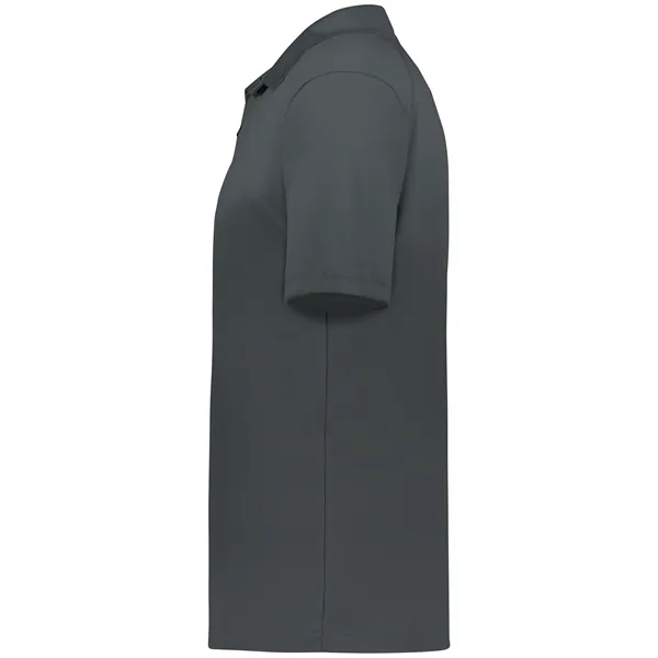 Adult polo with three button placket, Solid knit collar, Taped back... from ASI 37461 Augusta Sportswear