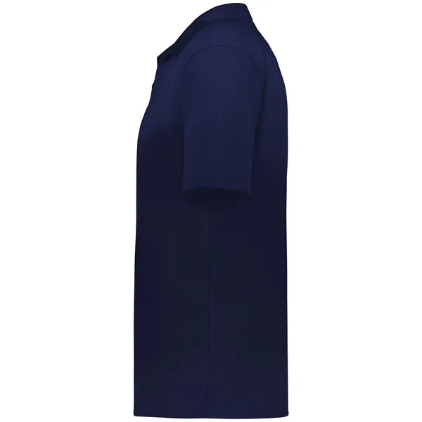 Adult polo with three button placket, Solid knit collar, Taped back... from ASI 37461 Augusta Sportswear