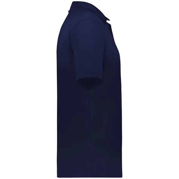 Adult polo with three button placket, Solid knit collar, Taped back... from ASI 37461 Augusta Sportswear