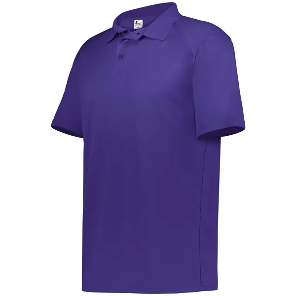 Adult polo with three button placket, Solid knit collar, Taped back... from ASI 37461 Augusta Sportswear