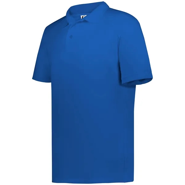 Adult polo with three button placket, Solid knit collar, Taped back... from ASI 37461 Augusta Sportswear