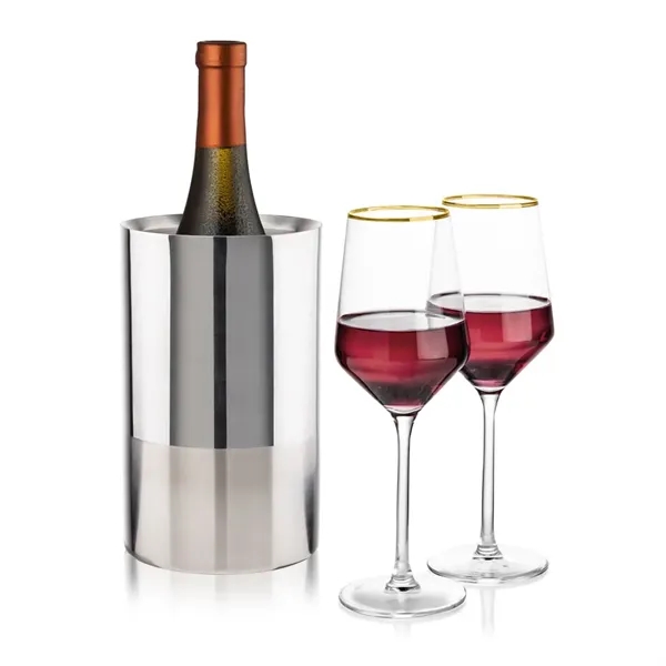 Catania Wine Cooler & Tucson Gold Rim Wine Set... from ASI 84592 St Regis Group