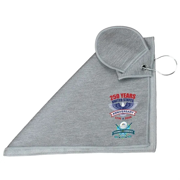 Patriotic Heather Golf Towel... from ASI 30208 A P Specialties / AP Specialties