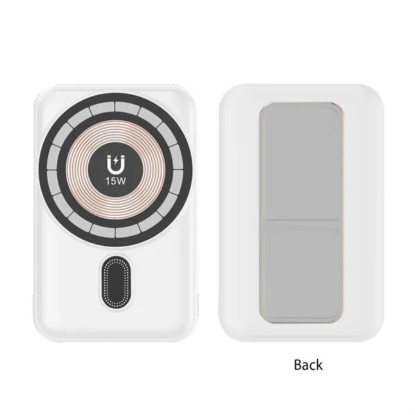 5000mAh Power Bank Wireless charge w/built-in Holder Stand... from ASI 41511 Brainchild USA Inc / BrainChild Gift Club