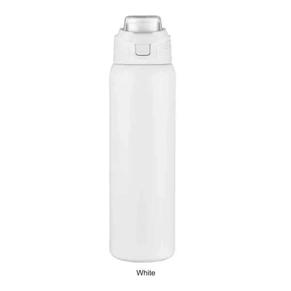 28oz. Vacuum Insulated Stainless Steel Water Bottle with Handle Lid... from ASI 41511 Brainchild USA Inc / BrainChild Gift Club
