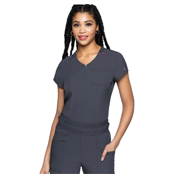 Med Couture - AMP - Women's 1-Pocket V-Neck Scrub Top... from ASI 86018 Scrub Authority / Uniform Stores