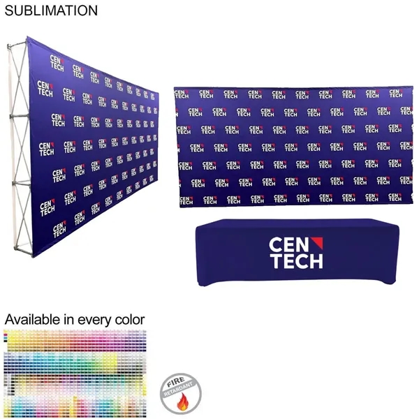Tradeshow booth package Ultra, 15' Straight Fabric Wall Display and Premium... from ASI 53509 FIEL-Fairdeal Import & Export