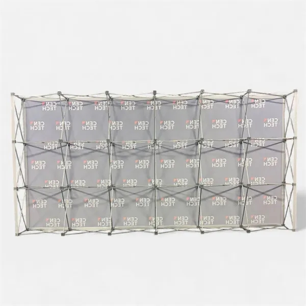 Tradeshow booth package Ultra, 15' Straight Fabric Wall Display and Premium... from ASI 53509 FIEL-Fairdeal Import & Export