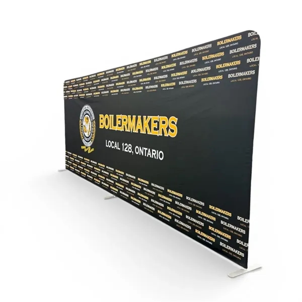 20'W x 8'H EuroFit Tension Fabric Straight Wall Kit, Double Sided... from ASI 53509 FIEL-Fairdeal Import & Export
