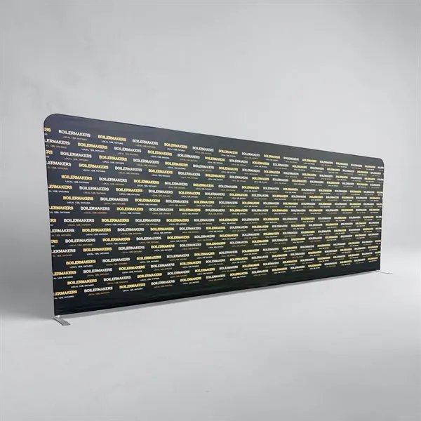 20'W x 8'H EuroFit Tension Fabric Straight Wall Kit, Double Sided... from ASI 53509 FIEL-Fairdeal Import & Export