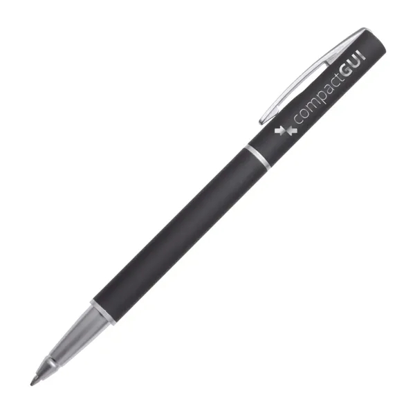 The Whetton Recycled Stainless Steel Rollerball Pen offers a refined writing... from ASI 84592 St Regis Group