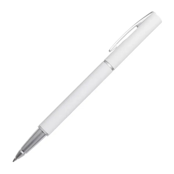 The Whetton Recycled Stainless Steel Rollerball Pen offers a refined writing... from ASI 84592 St Regis Group
