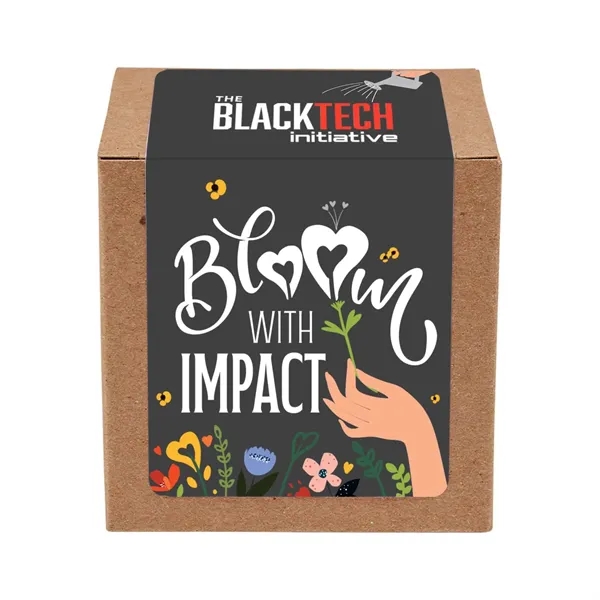 Bloo with Impact Grow kit includes seeds, soil, and wooden stake... from ASI 63549 Jornik Manufacturing Corp / Jornik