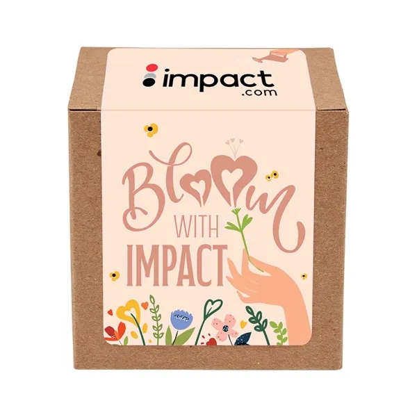 Bloo with Impact Grow kit includes seeds, soil, and wooden stake... from ASI 63549 Jornik Manufacturing Corp / Jornik