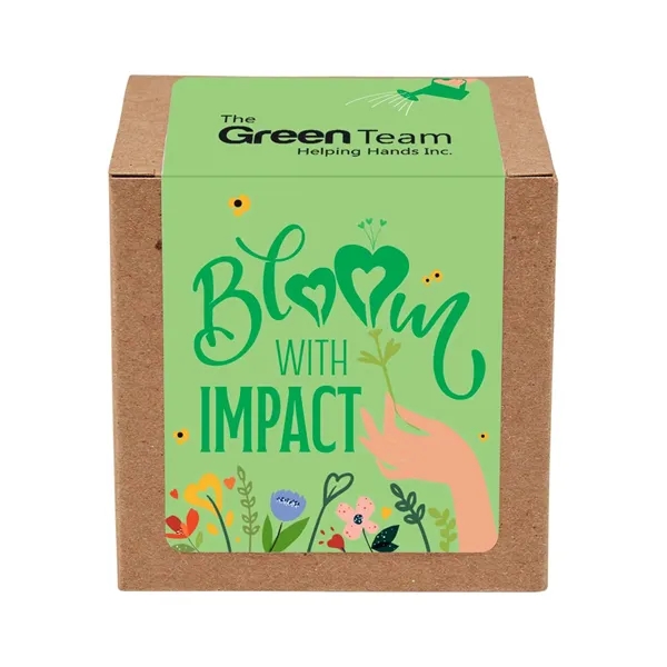 Bloo with Impact Grow kit includes seeds, soil, and wooden stake... from ASI 63549 Jornik Manufacturing Corp / Jornik