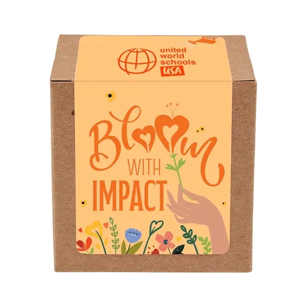 Bloo with Impact Grow kit includes seeds, soil, and wooden stake... from ASI 63549 Jornik Manufacturing Corp / Jornik
