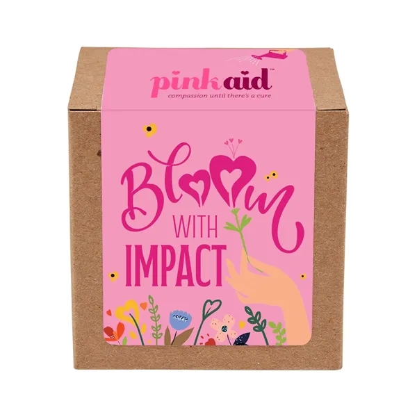 Bloo with Impact Grow kit includes seeds, soil, and wooden stake... from ASI 63549 Jornik Manufacturing Corp / Jornik