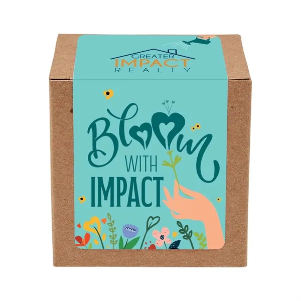 Bloo with Impact Grow kit includes seeds, soil, and wooden stake... from ASI 63549 Jornik Manufacturing Corp / Jornik