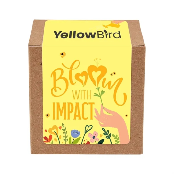 Bloo with Impact Grow kit includes seeds, soil, and wooden stake... from ASI 63549 Jornik Manufacturing Corp / Jornik