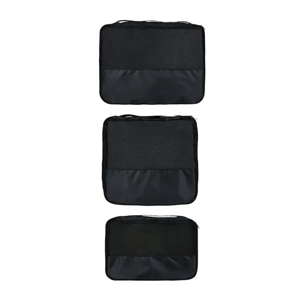 Flynn Recycled (RPET) 3-Piece Packing Cube Set... from ASI 67866 Logomark/Valumark