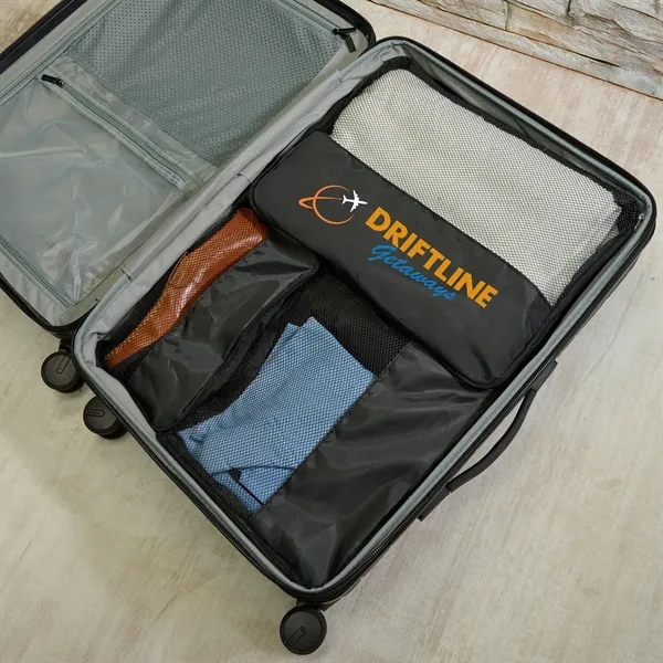 Flynn Recycled (RPET) 3-Piece Packing Cube Set... from ASI 67866 Logomark/Valumark