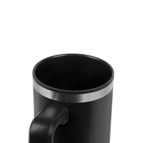 Item #KM8518 Rhea 30 oz. Steel/ 100% Recycled PP Liner Travel Mug