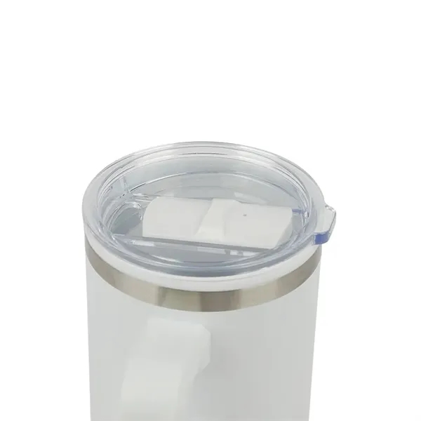 Item #KM8518 Rhea 30 oz. Steel/ 100% Recycled PP Liner Travel Mug