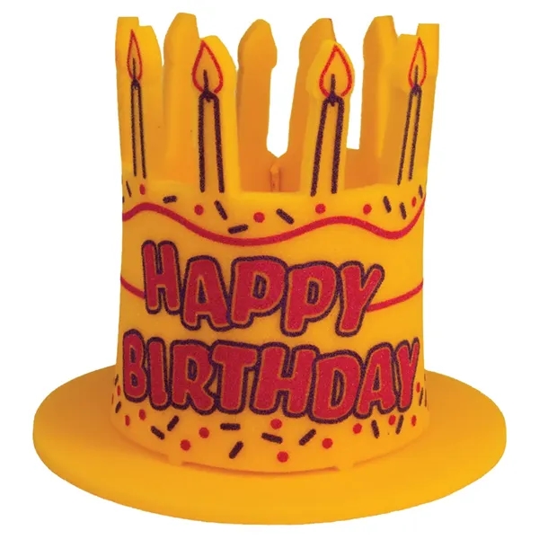 Celebrate the cake with these unique and fun Birthday Cake Hat!... from ASI 77280 Pepco Poms