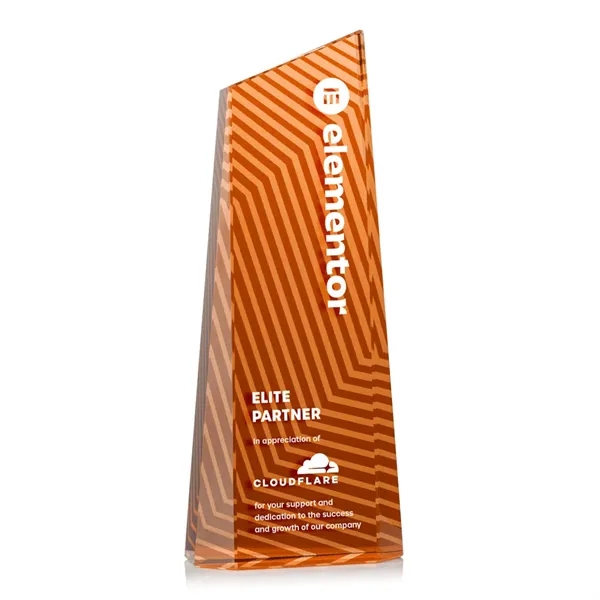 Hallandale VividPrint™ Award - Orange... from ASI 84592 St Regis Group / St Regis