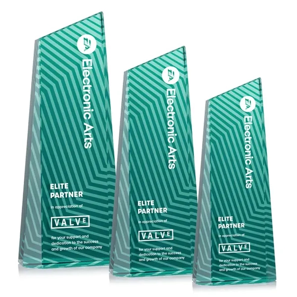 Hallandale VividPrint™ Award - Teal... from ASI 84592 St Regis Group / St Regis