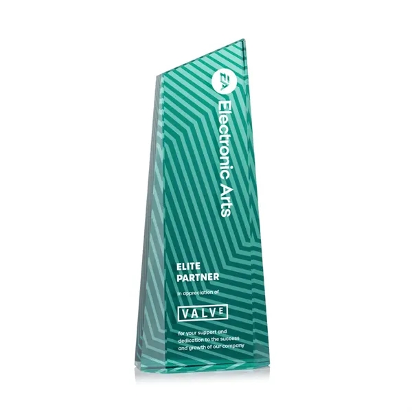 Hallandale VividPrint™ Award - Teal... from ASI 84592 St Regis Group / St Regis