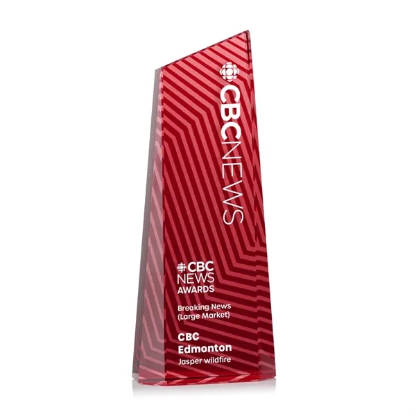 Hallandale VividPrint™ Award - Red... from ASI 84592 St Regis Group / St Regis