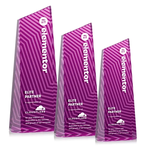 Hallandale VividPrint™ Award - Pink... from ASI 84592 St Regis Group / St Regis