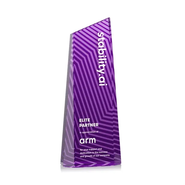 Hallandale VividPrint™ Award - Purple... from ASI 84592 St Regis Group / St Regis