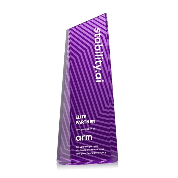 Hallandale VividPrint™ Award - Purple... from ASI 84592 St Regis Group / St Regis